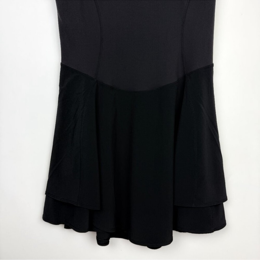 NWOT Lululemon Everlux Mesh-Back Tennis Dress Black - Picture 5 of 7